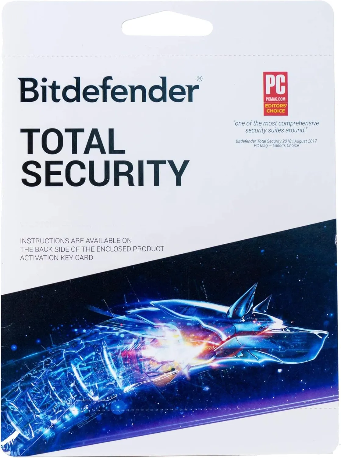 Bitdefender Total Security  Complete Antivirus and Internet Security Suite  5 Devices | 2 year Subscription | PC/Mac | Activation Code by Mail