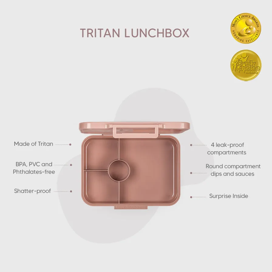 Citron Tritan Lunchbox - Leo - Blush Pink