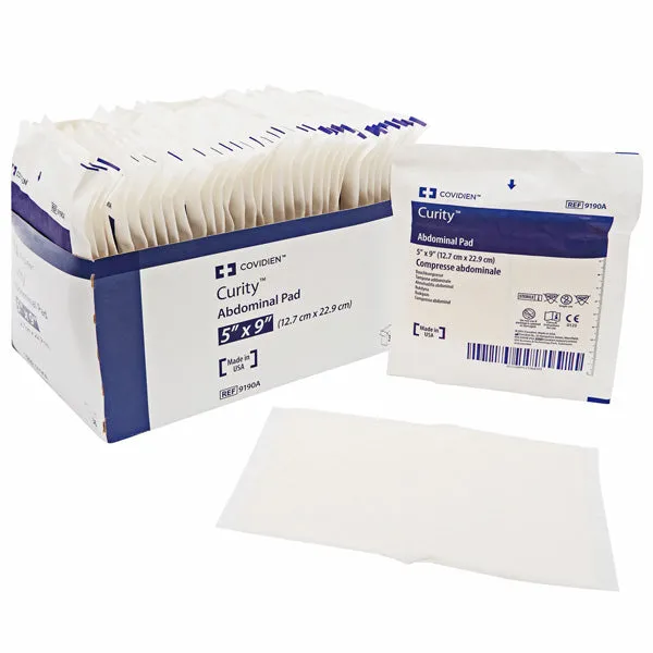 Curity Abdominal Pads Sterile, Rectangle Shaped