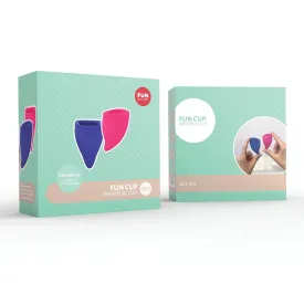 Fun Factory Fun Cup Explore Kit Silicone Menstrual Cups