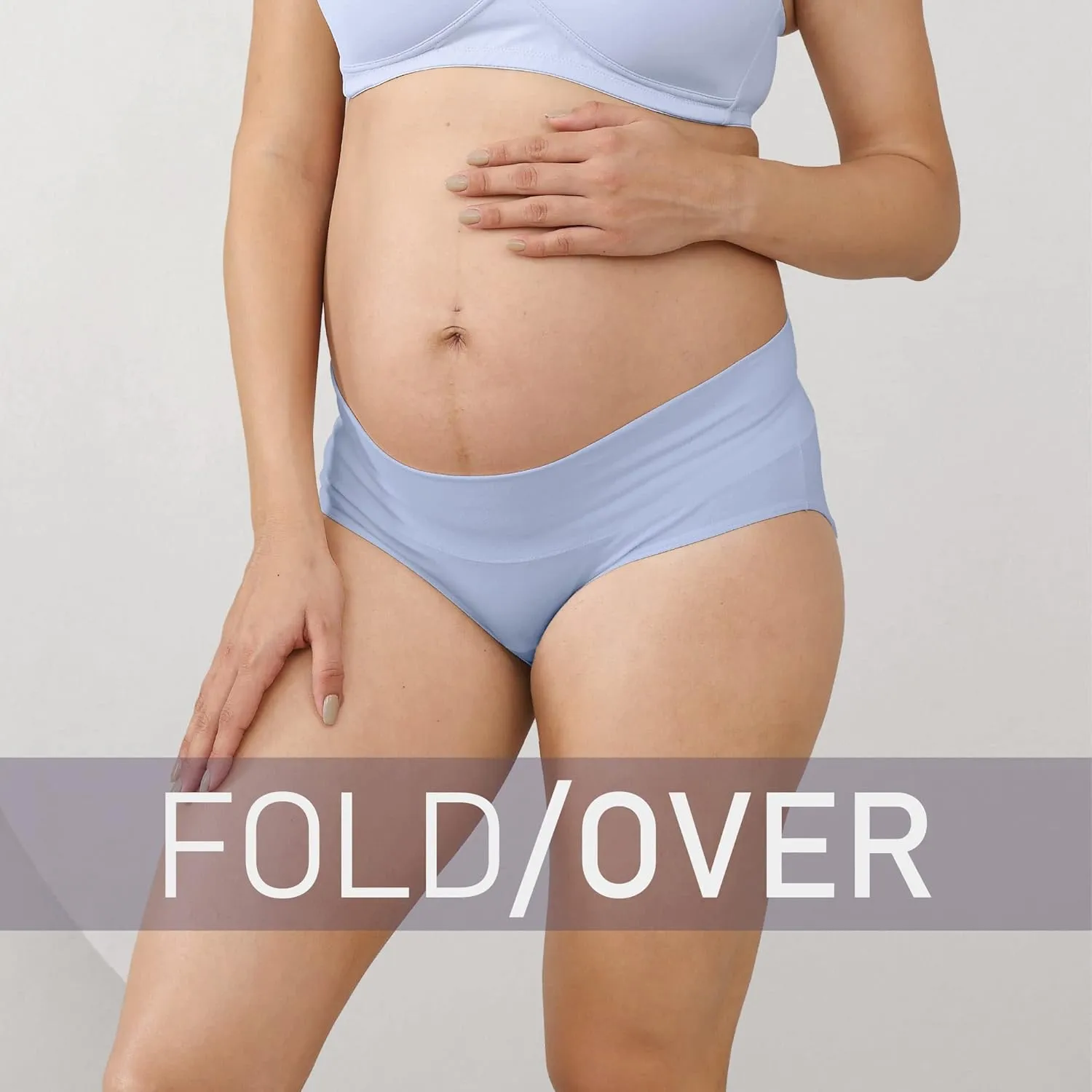 Intimate Portal Maternity Underwear | Pregnancy Postpartum Panties | Foldable Briefs Under the Bump