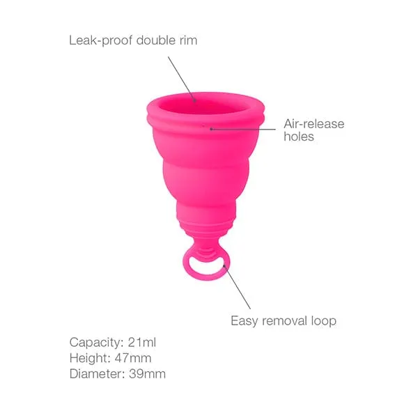 Intimina - Lily Cup One The Perfect Starter Menstrual Cup (Pink)