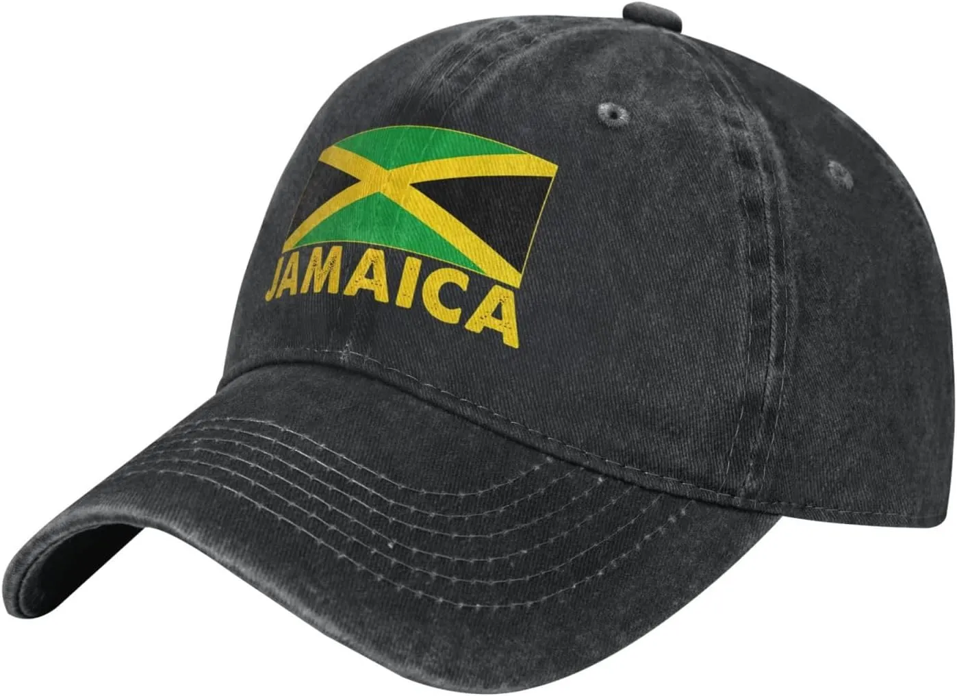 Jamaica Flag Baseball Cap, Adjustable Jamaica Jamaican Baseball Hat Golf Dad Hat for Men Women