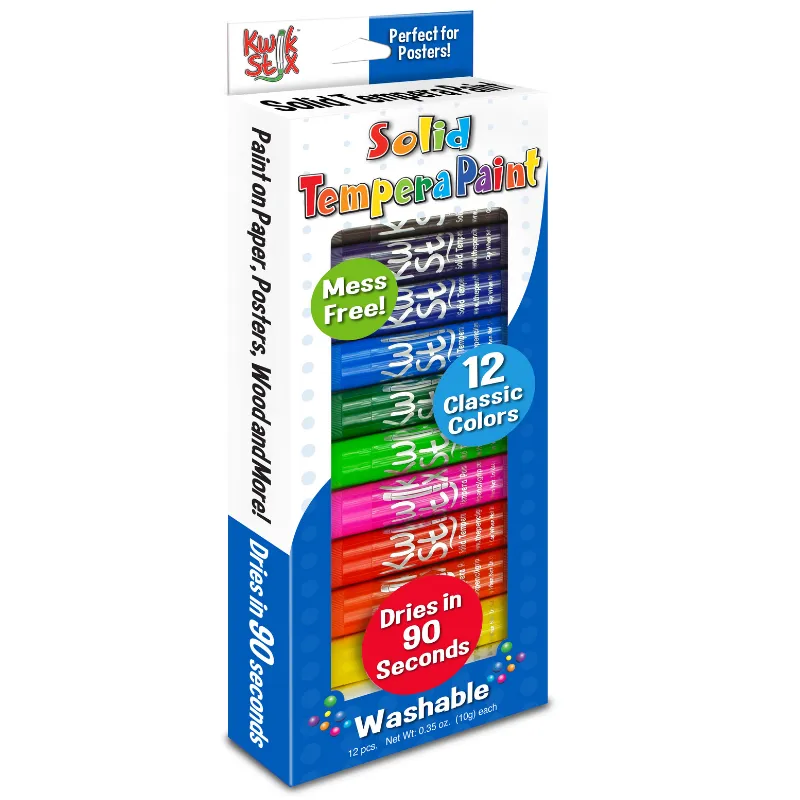 Kwik Stix, Set of 12 Classic Colors by The Pencil Grip, Inc.