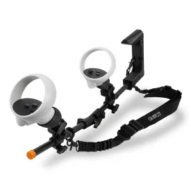 Magni Stock  VR Carbon Fiber Controller Stock Rifle Adapter compatible with Meta Quest 2 / Quest Pro/Quest