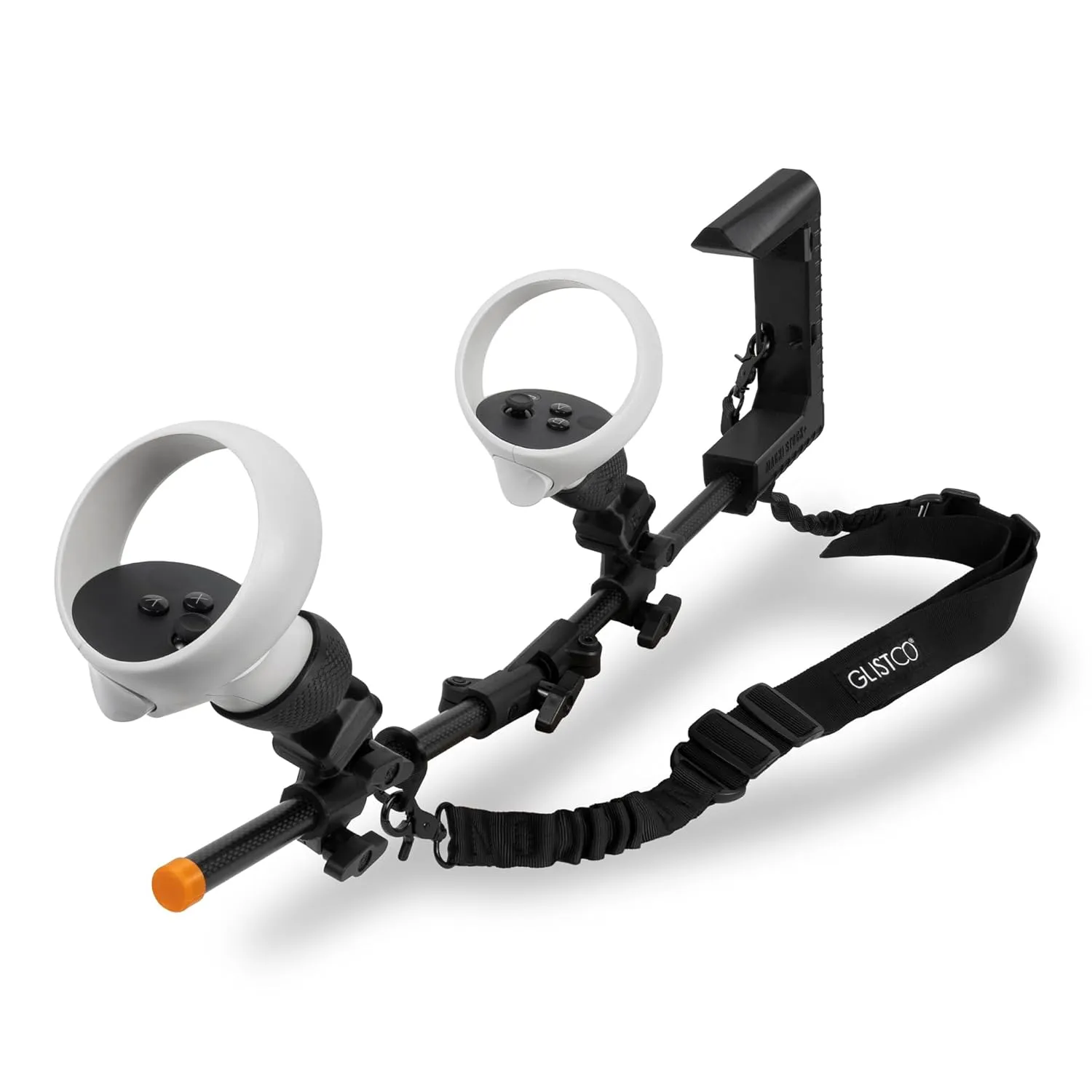 Magni Stock  VR Carbon Fiber Controller Stock Rifle Adapter compatible with Meta Quest 2 / Quest Pro/Quest