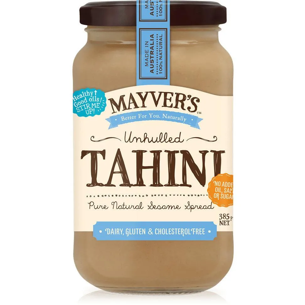 Mayver's Tahini Unhulled 385g