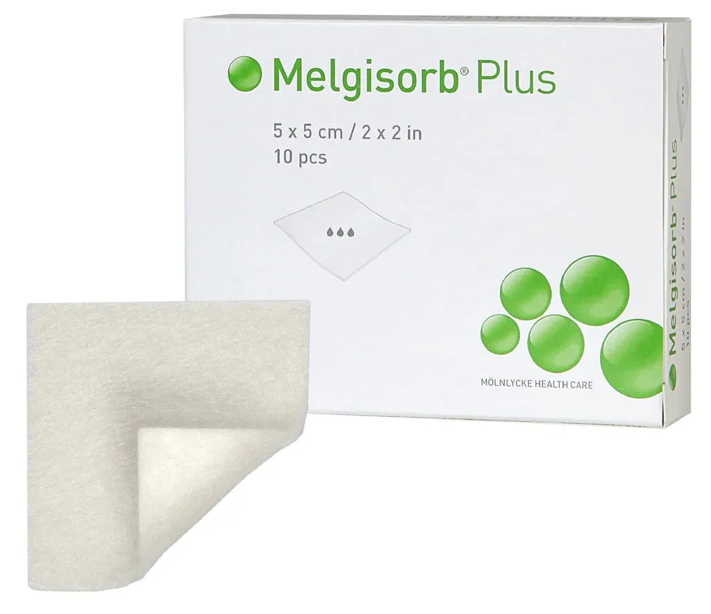 Melgisorb Plus Absorbent Calcium Alginate Dressings