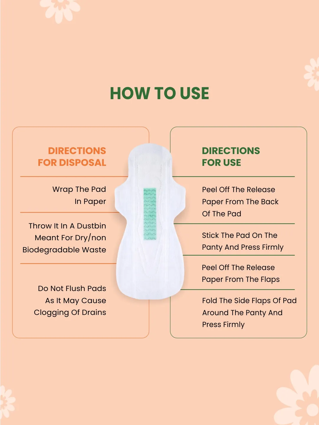 Mildcares Pad Ultra-thin Sanitary Pads XL- Advanced Protection with Anion Chip Technology | Leak-proof shield | Rash Free | Anti-Bacterial | Total Comfort XL 280mm (Pack 0f 6)