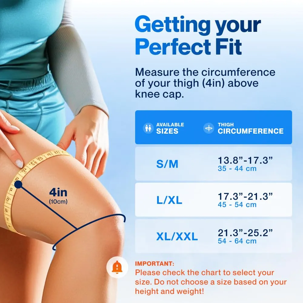 Modvel ELITE Knee Brace for Men & Women  Patella Gel Pads & Side Stabilizers for ACL, Meniscus Tear, Arthritis & Injury Recovery  Maximum Support for Running, Sports & Joint Pain Relief