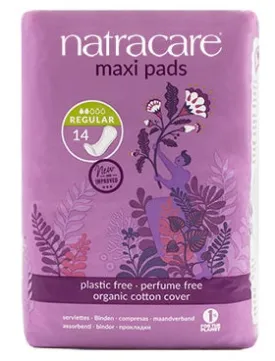 Natracare Maxi Pads Regular 14ct