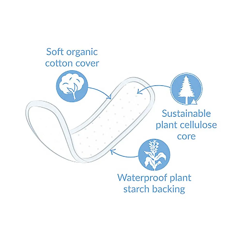 Organic Panty Liners - Mini