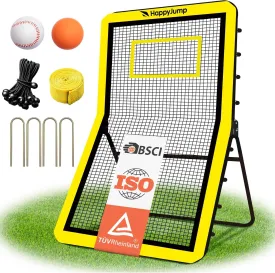 Portable Lacrosse Rebounder Lacrosse Bounce Back Net for Backyard & Outdoor Training