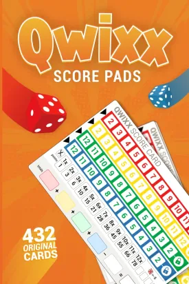 Qwixx Score Pads: 432 Original Dice Game Sheets for Epic Game Nights with Friends and Family! Paperback  March 7, 2025