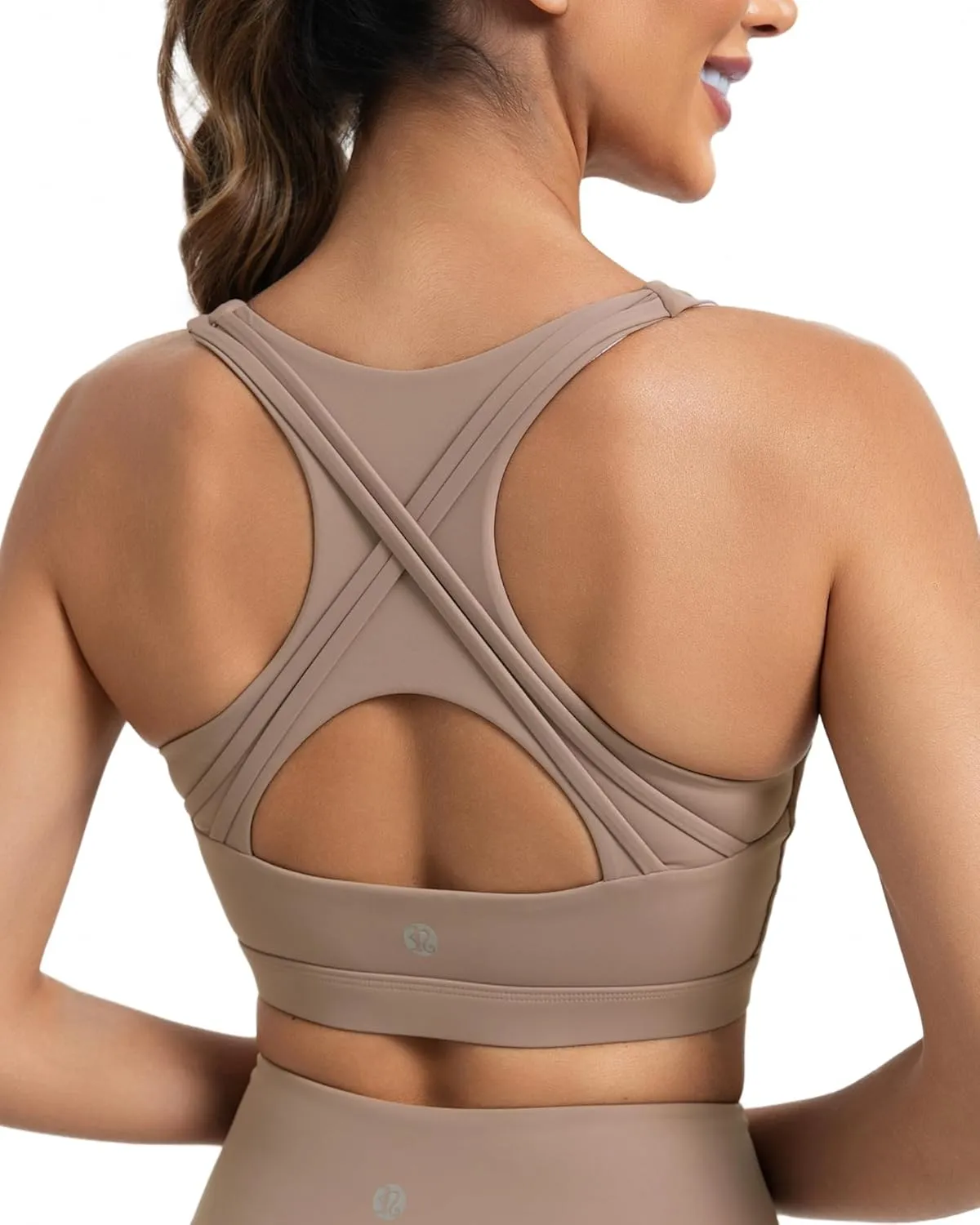 RUNNING GIRL High Impact Sports Bras for Women High Support Womens Sports Bra Racerback Workout Running Bra