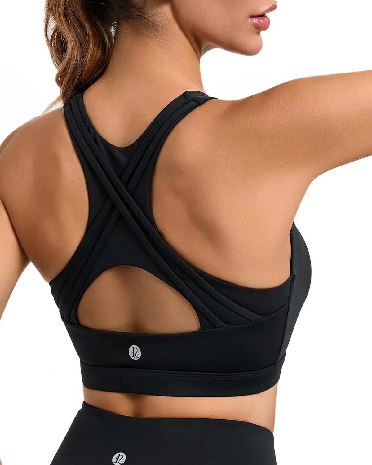RUNNING GIRL High Impact Sports Bras for Women High Support Womens Sports Bra Racerback Workout Running Bra