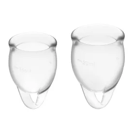Satisfyer Feel Confident Menstrual Cups Clear