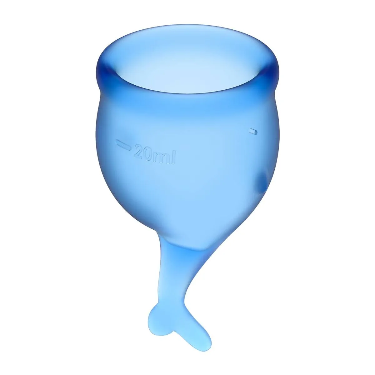 Satisfyer Feel Secure Menstrual Cups Deep Blue