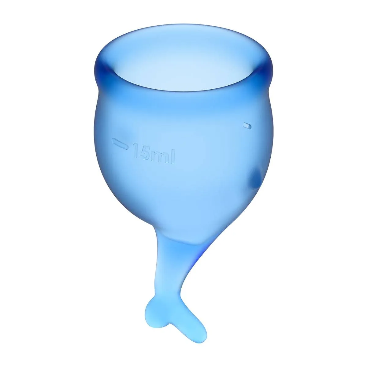 Satisfyer Feel Secure Menstrual Cups Deep Blue