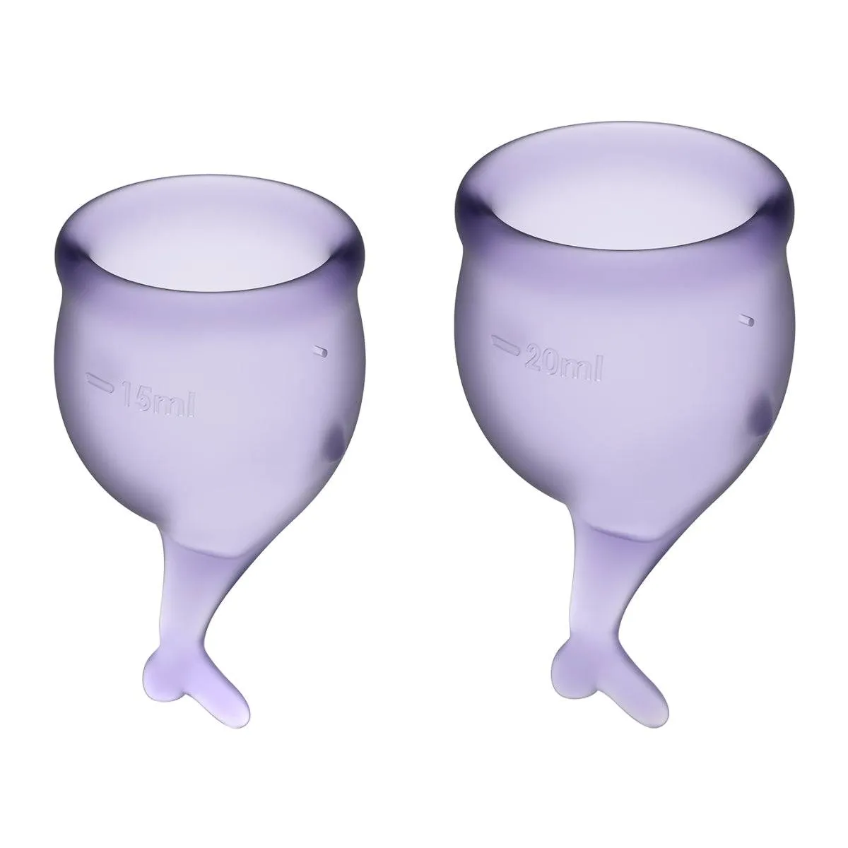Satisfyer Feel Secure Menstrual Cups Lilac