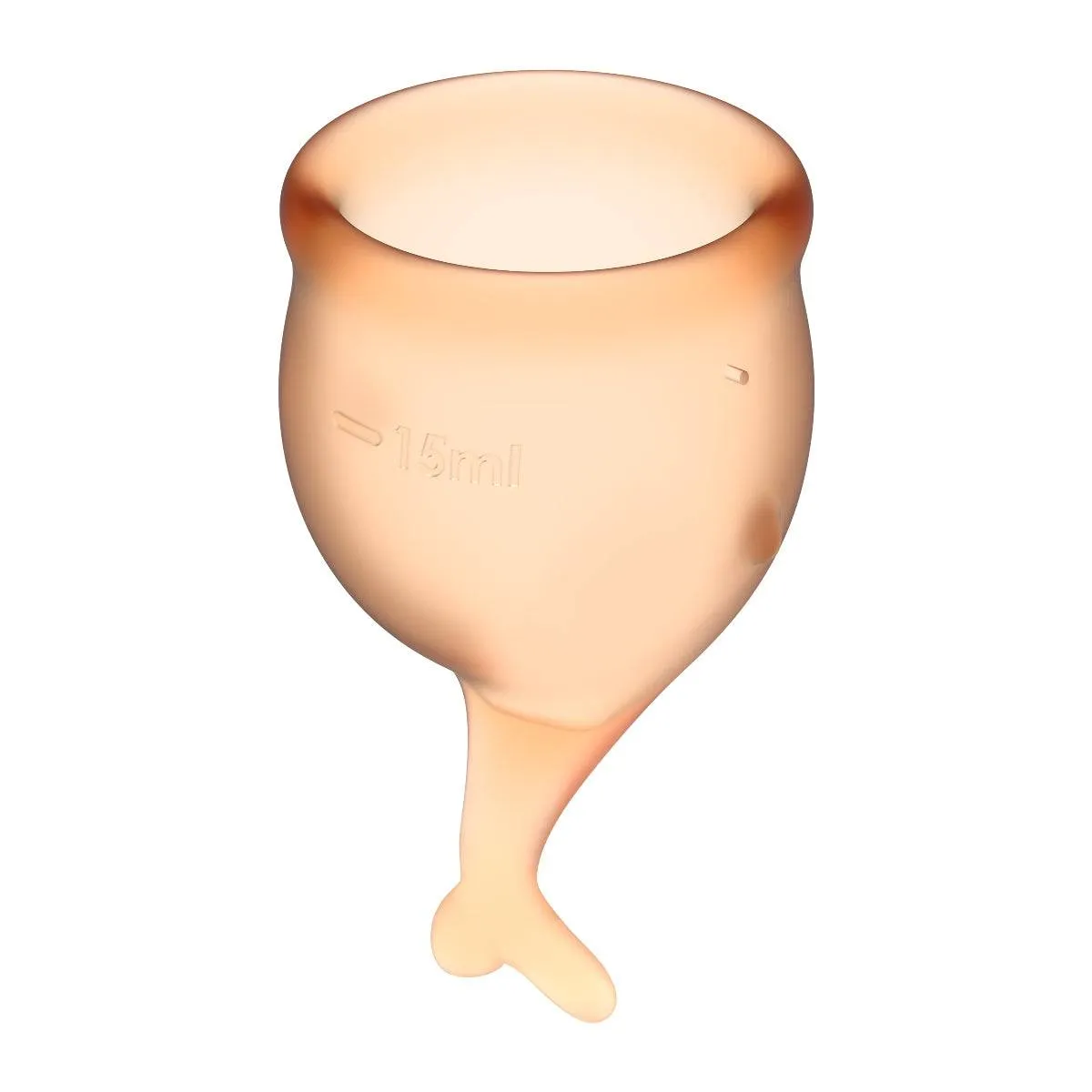 Satisfyer Feel Secure Menstrual Cups Orange
