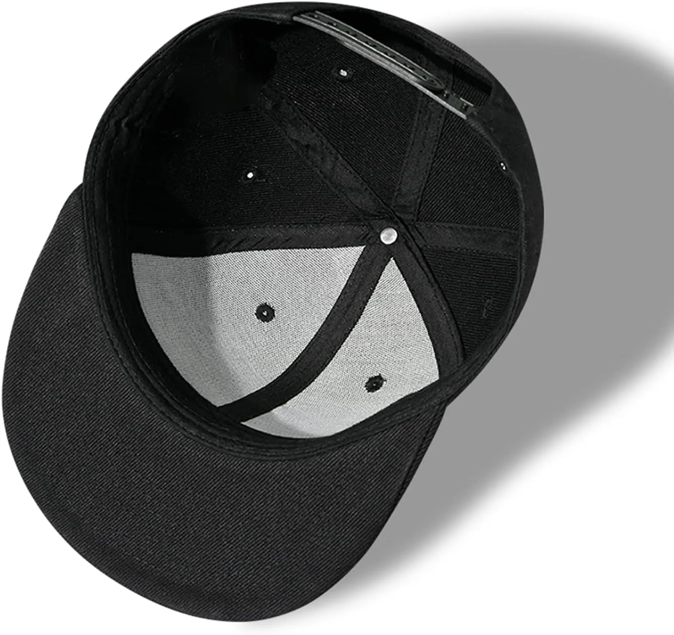 Skull Hat Flat Bill Hats for Men Boys Skeleton Cap USA American Flag Black Mens Snapback Hats Flat Brim Snap Backpack