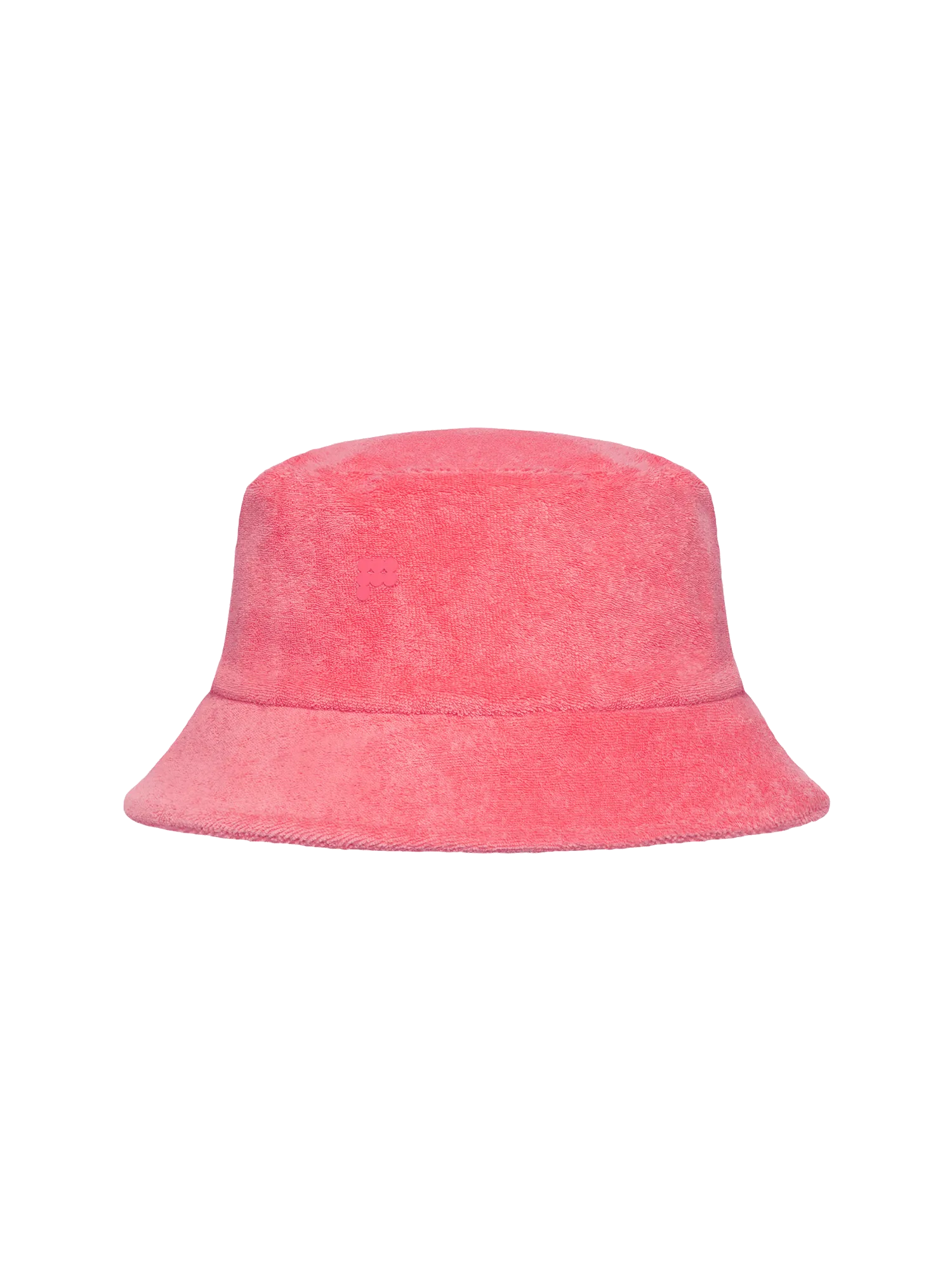 Summer Towelling Bucket Hat—lotus pink