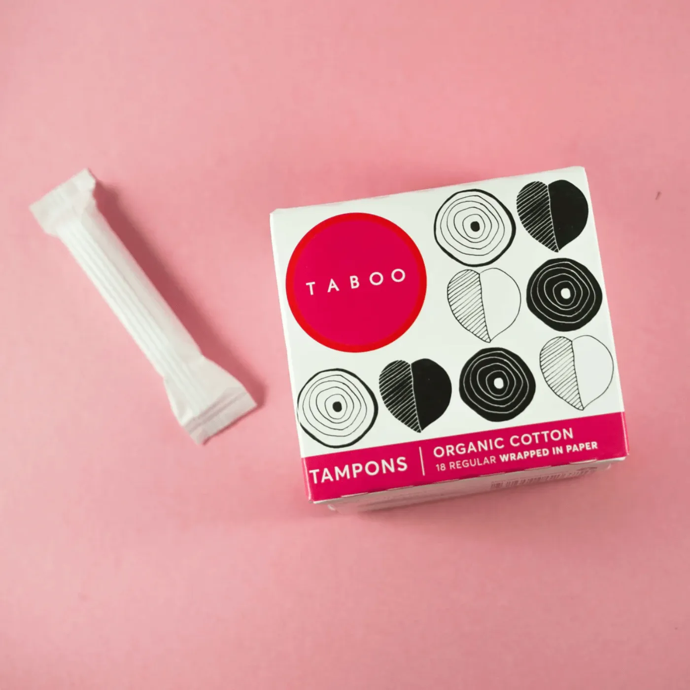 TABOO Organic Cotton Tampons