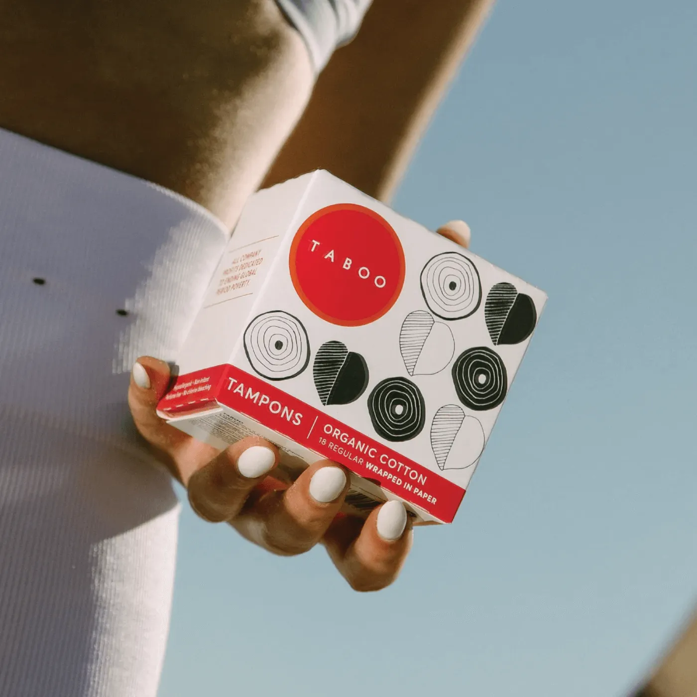 TABOO Organic Cotton Tampons