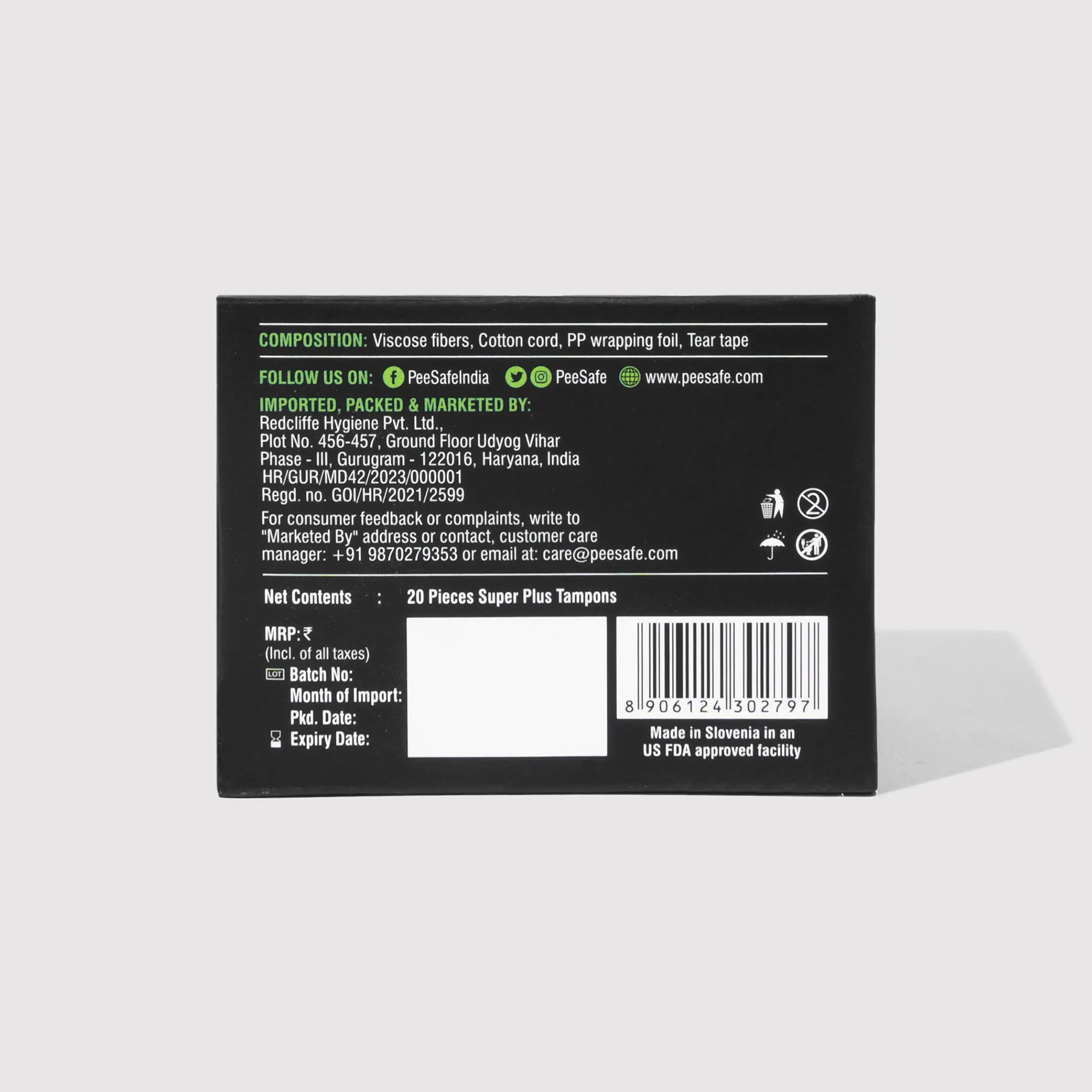 Tampons - Super Plus (20 Tampons) - BYOC