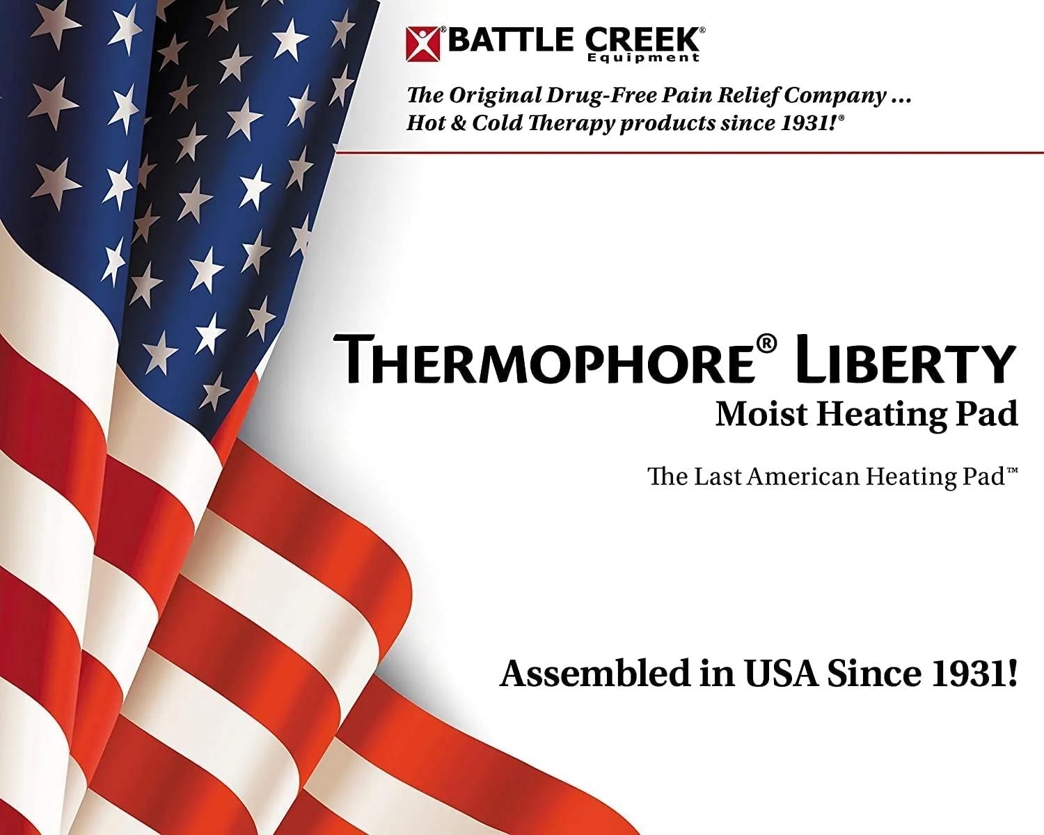 Thermophore Liberty 2 (USA Assembled) ) Moist Heat Pack - Model 155 - Large 14 x 27