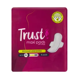 Trust Regular Soft Cotton Sanitary Pads 8 Pads
