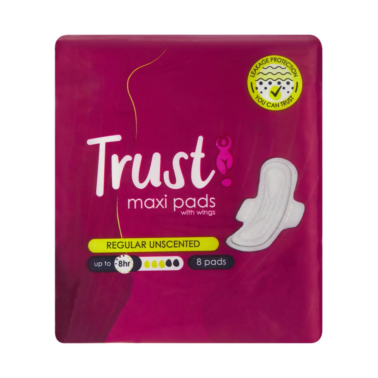 Trust Regular Soft Cotton Sanitary Pads 8 Pads