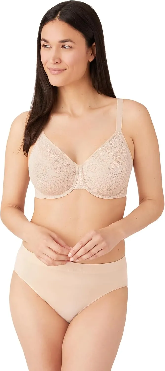 Wacoal Women's Visual Effects Minimizer Bra, Slate